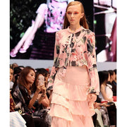PKS - 1171 (A) - PRINTED RIBBON TOP